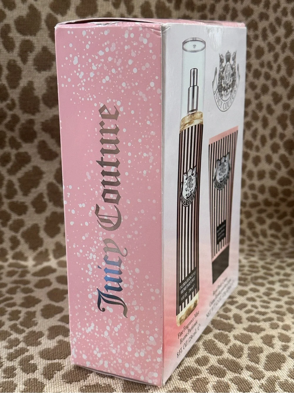 Juicy Couture Fine Fragrance Mist & Royal Body Creme Set~NIB~Full Size Fragrance